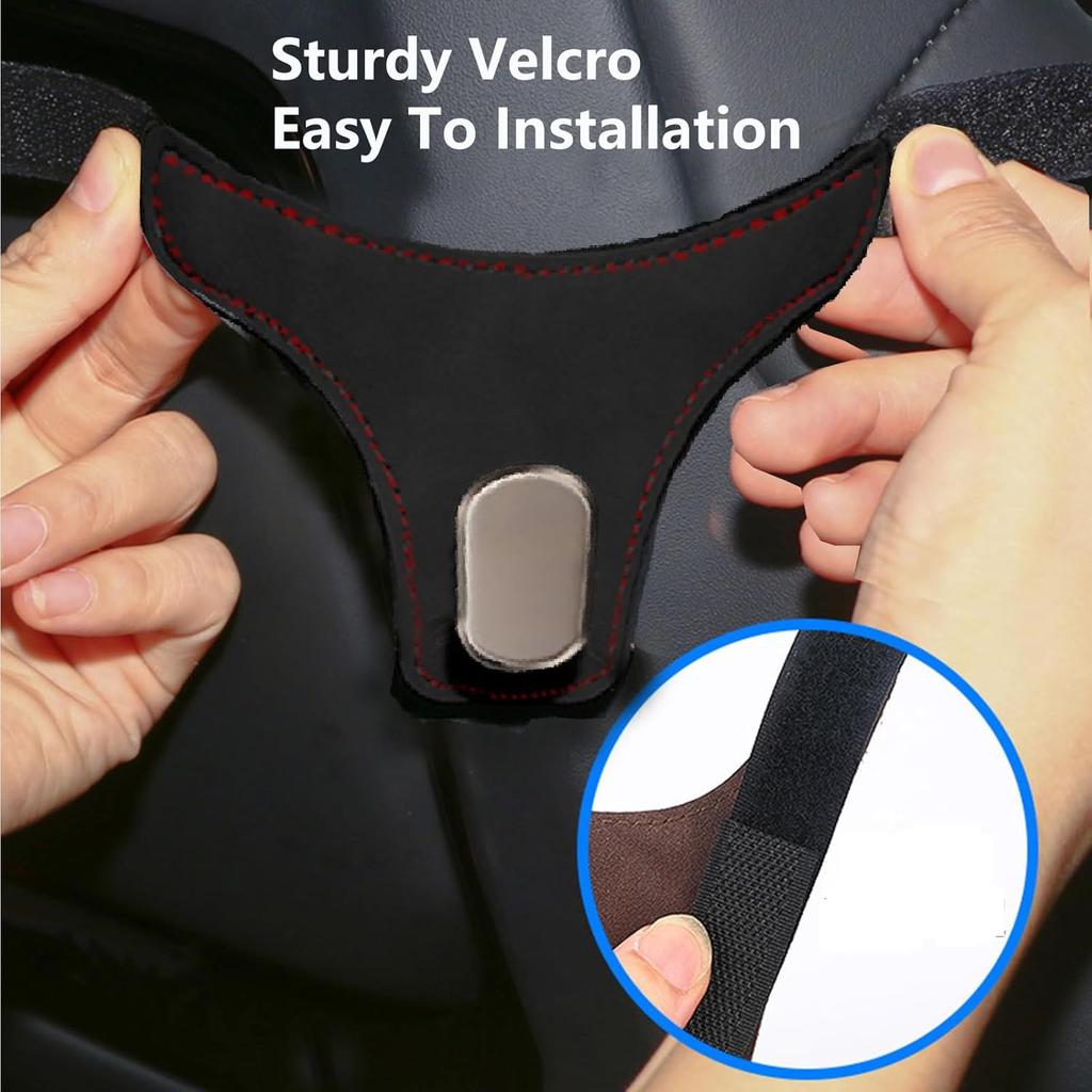 2PCS Car Purse Hooks,Suede Durable Car Seat Back Hooks for Purses and Bags, Purses Hanger for Sport Seat Back, Easy-Install Cars Stroge Organizer
