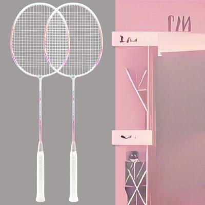 Qing Meng Macaron Anfänger-Badmintonschläger-Set