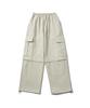 Sseochi410 Side Cover Wide Pants Cream