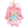 Sanrio Mascot Holder Make You Love Me Even Little Twin Stars 10cm W x 6cm D x 15cm H 11cm W x 7cm D x 15cm H 494003 (I'll More) Kiki Approx. Lala