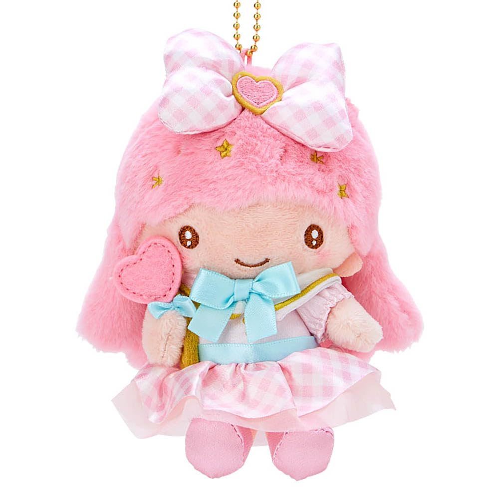 Sanrio Mascot Holder Make You Love Me Even Little Twin Stars 10cm W x 6cm D x 15cm H 11cm W x 7cm D x 15cm H 494003 (I'll More) Kiki Approx. Lala