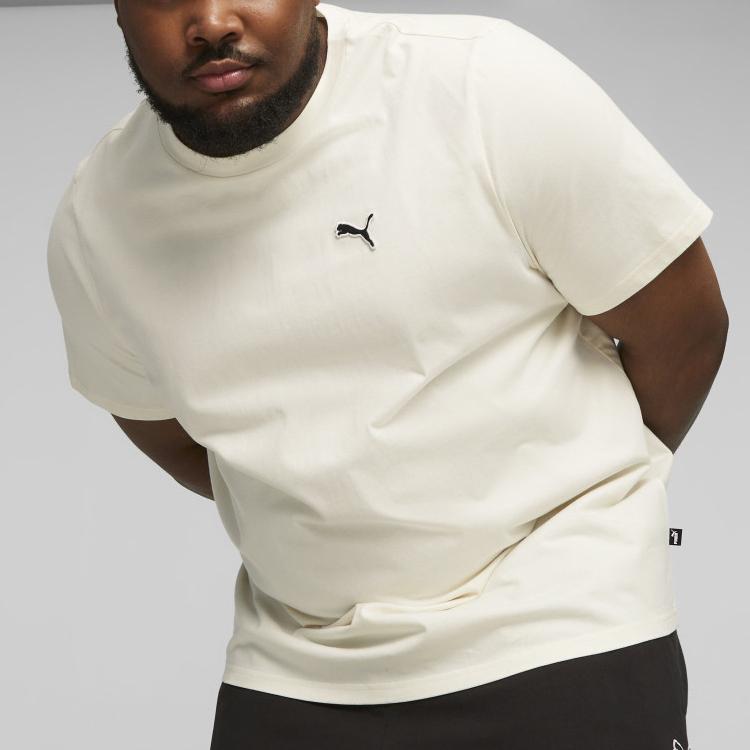 Puma Better Essentials Solid Color Crew Neck Short Sleeve T-Shirt Men Tops White 675977-99