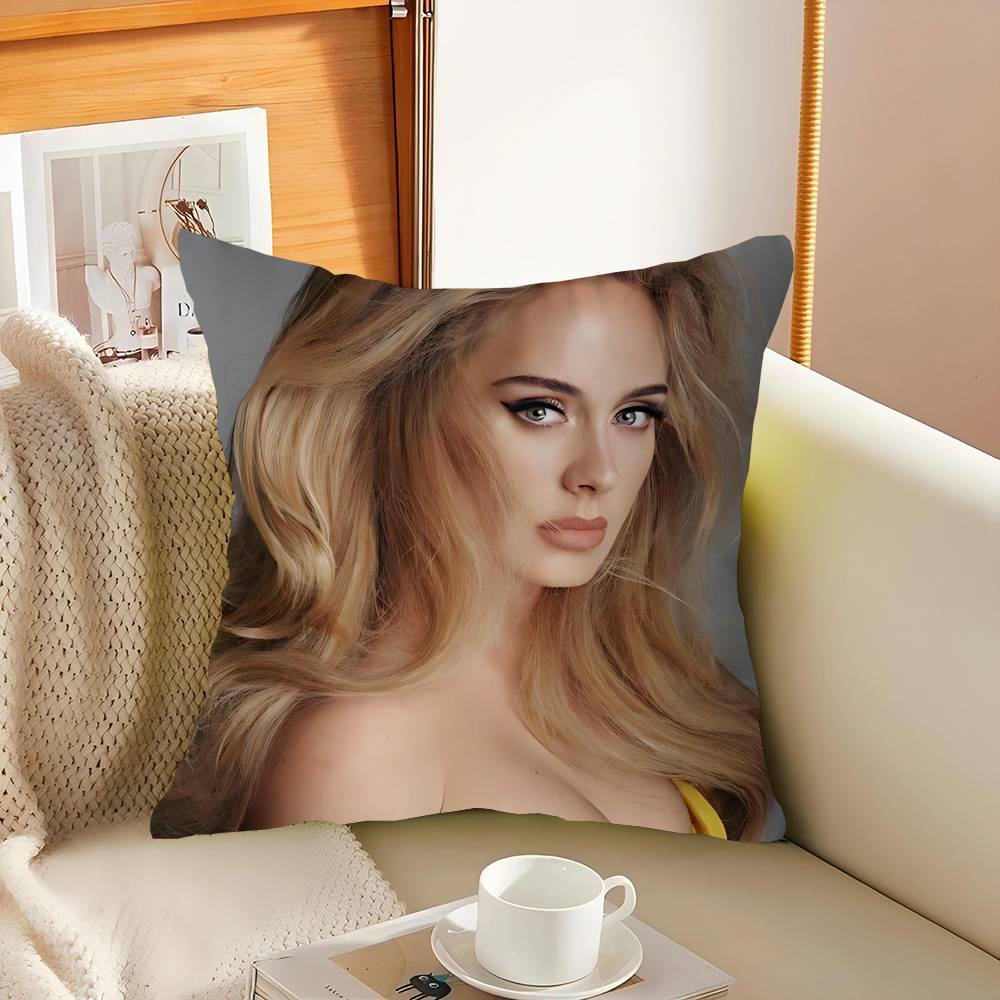 A-adele Pillow Gift Home Office Decoration Bedroom Sofa Car Cushion Cover Case 45x45