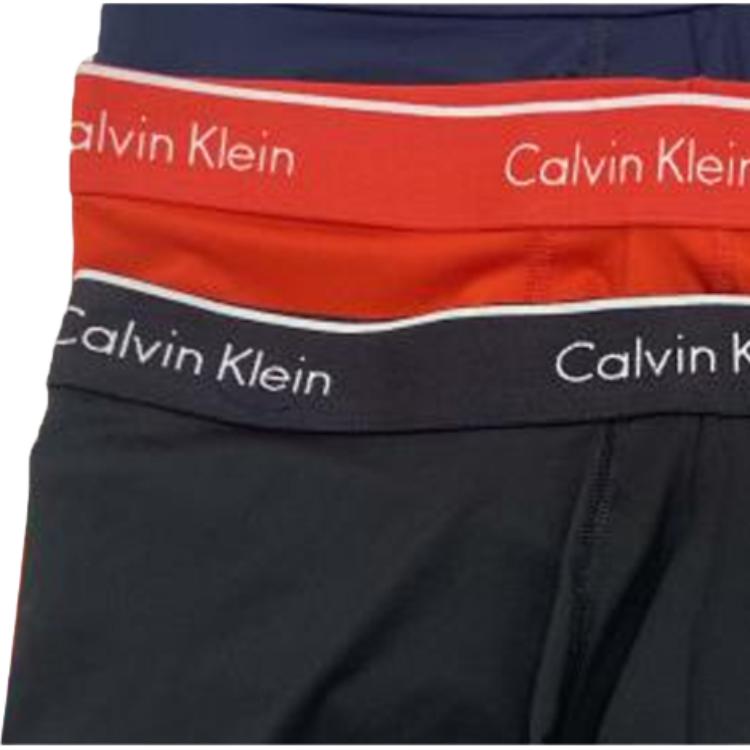 Calvin Klein Lässige Logo-Bund Boxer Briefs 3er-Pack Herren Unterwäsche Mehrfarbig NP2034O-UR