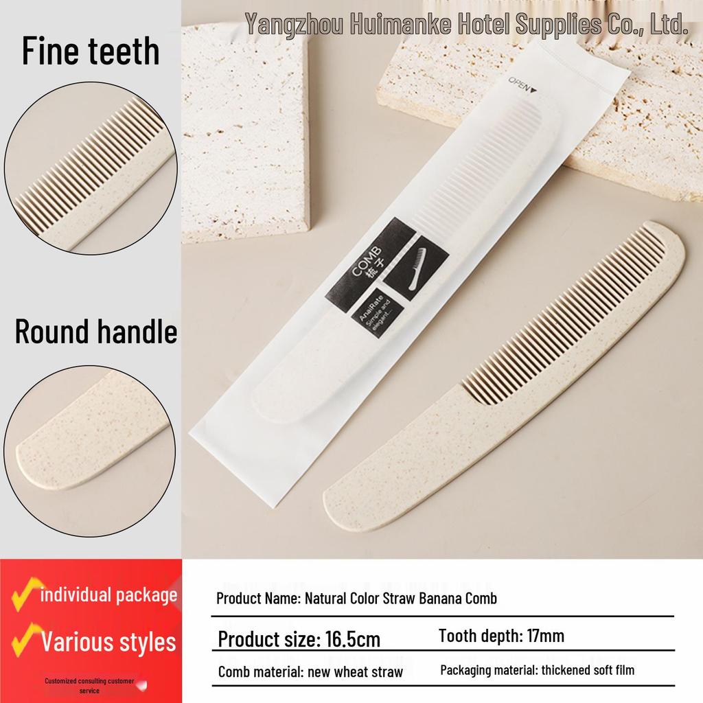 Gästehaus Toilettenartikel Set: Einwegzahnbürste, Zahnpasta, Weichborstenkamm