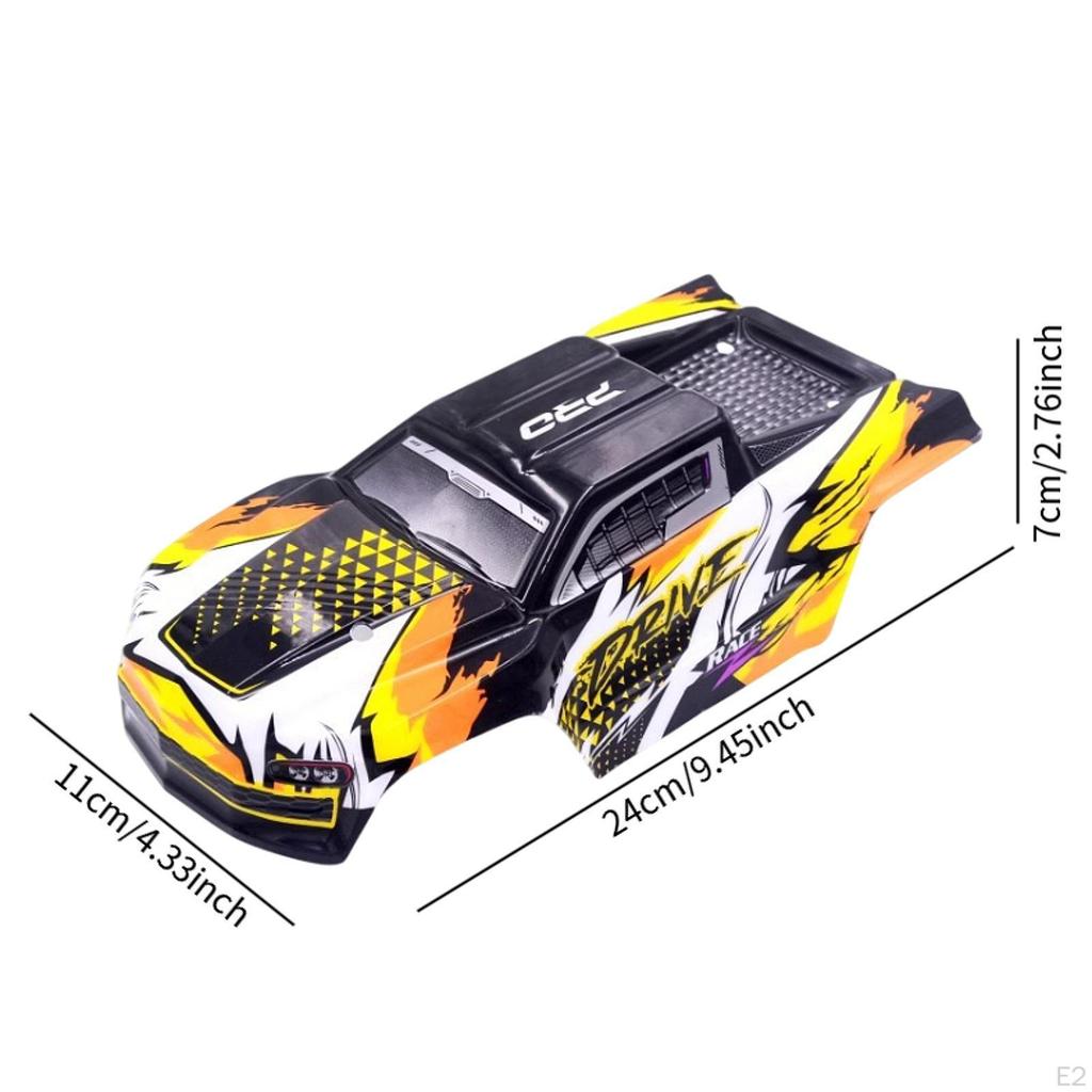 1/16 RC Car Body Shell Accessory,Remote Control Toy, Hobbies Model Vehicle,Sturdy Replaces Parts for