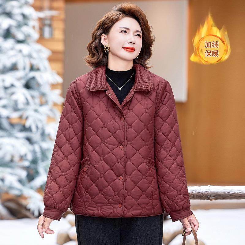 

velvet padded jacket, new padded jacket, medium top, short padded jacket for women. 1XL [recommended 80-50kg]