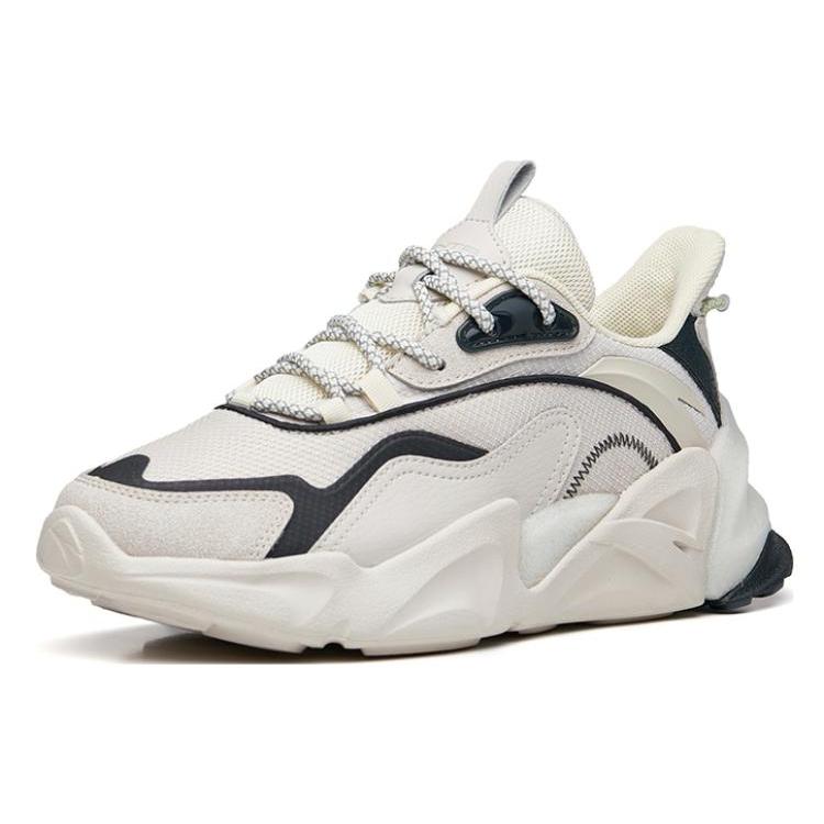 Anta Cushioning Breathable Cushioning Breathable Low top Sports Casual Shoes Women's White 922248875-3