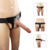Sele Strap-On Realistiske Dildoer Anal G-punkt Stimulering Prostata Massasjeapparat Voksen Sexleketøy for Kvinner Par Lesbisk