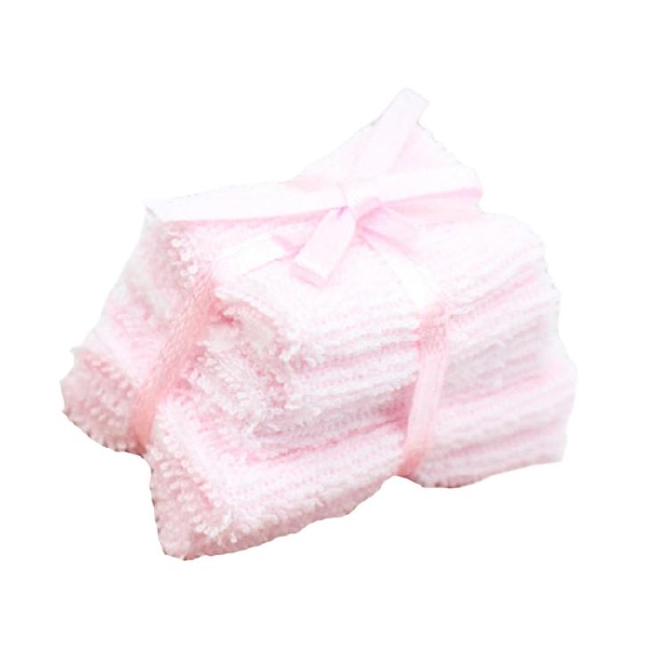 Dollhouses Miniature Bath Towel Realistic 1/12 Scale for Realistic Bathroom Scene for Dollhouses Props