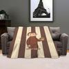 MONKEY CARTOON C-Curious GeorgeS Throw Soft Coral Fleece Blanket 310gsm Fluffy Warm Throw for Sofa Bed Couch Bedroom Decor