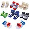 Babysokker Piger Drenge Nyfødt Tilbehør Tegneserie Dyr Børne Gave Tøj Børn Spædbørn Småbørn Ting Anti-slip Legetøj Tøj