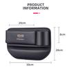PU Leather Car Seat Slot Organizer Box With Cup Holder for Cadillac SRX Escalade CTS BLS ATS DTS XTS SLS XLR V Deville CT5