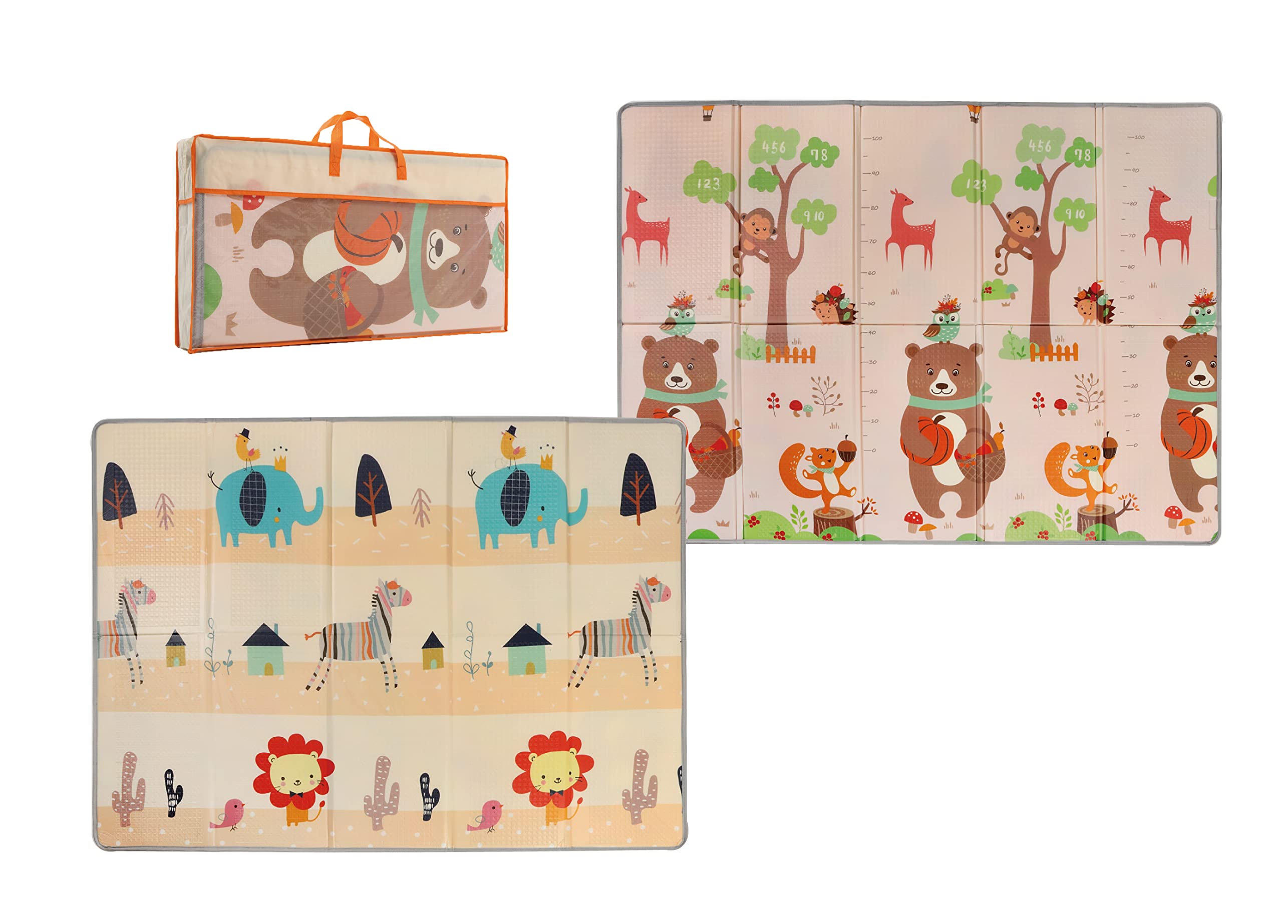 

Unox Double-Sided Foldable Play Mat [Baby Mat200x150x1cmReversibleBabyToddlerPlay MatWaterproofKids MatChildren s Room]