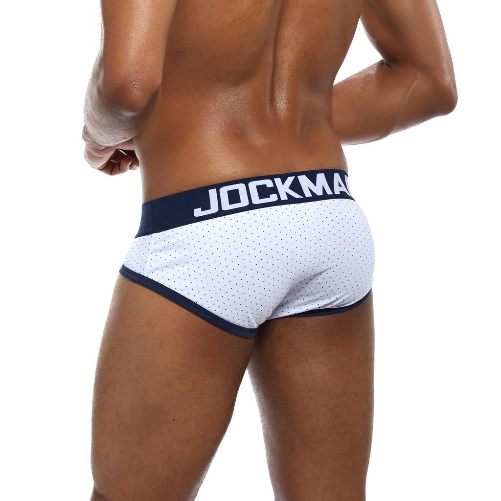 Slips JOCKMAIL Baumwolle Polka Dot Muster Druck Low-Rise Herren Unterwäsche