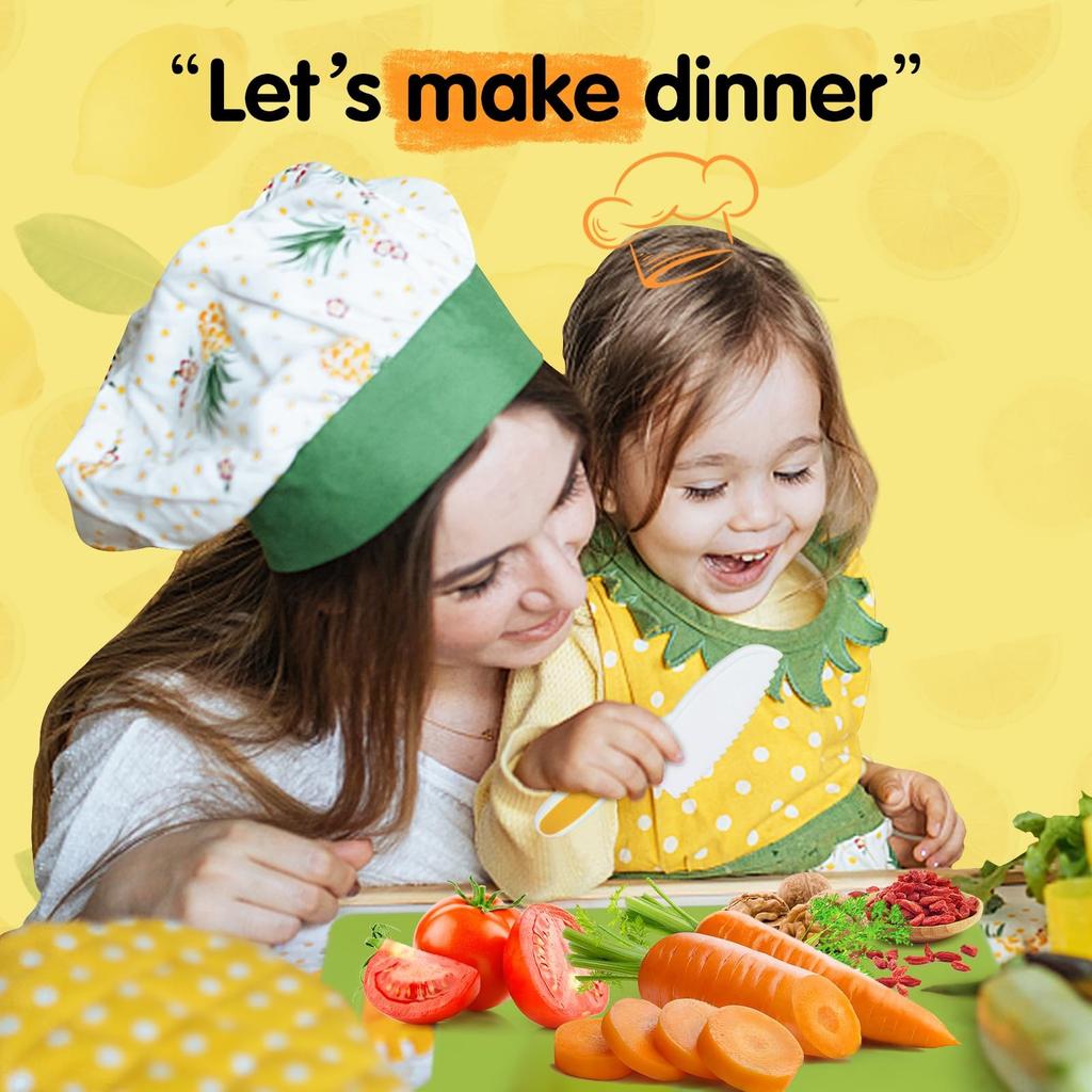 Kitchen Tools For Toddlers Kids Cooking Sets Safe Knife Set For Real Cooking
