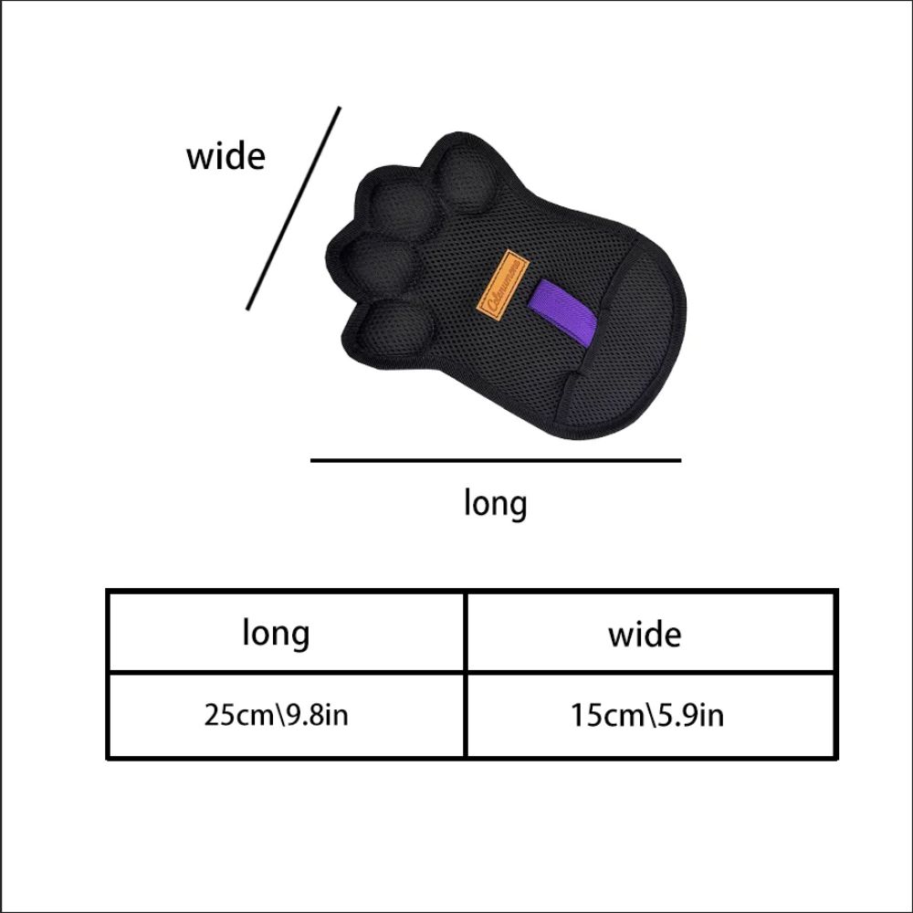 PP Hair-Removing Magic Gloves Cat Paw Design Static Hair Removal Pet Hair Removal Gloves Bristles Depilation Gloves