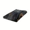 Rottweiler digital bedrucktes Polyester Schlafzimmer Samt Flanell Weiche Sofabezug Decke Vlies Weiche Sofabezug Decken für Betten
