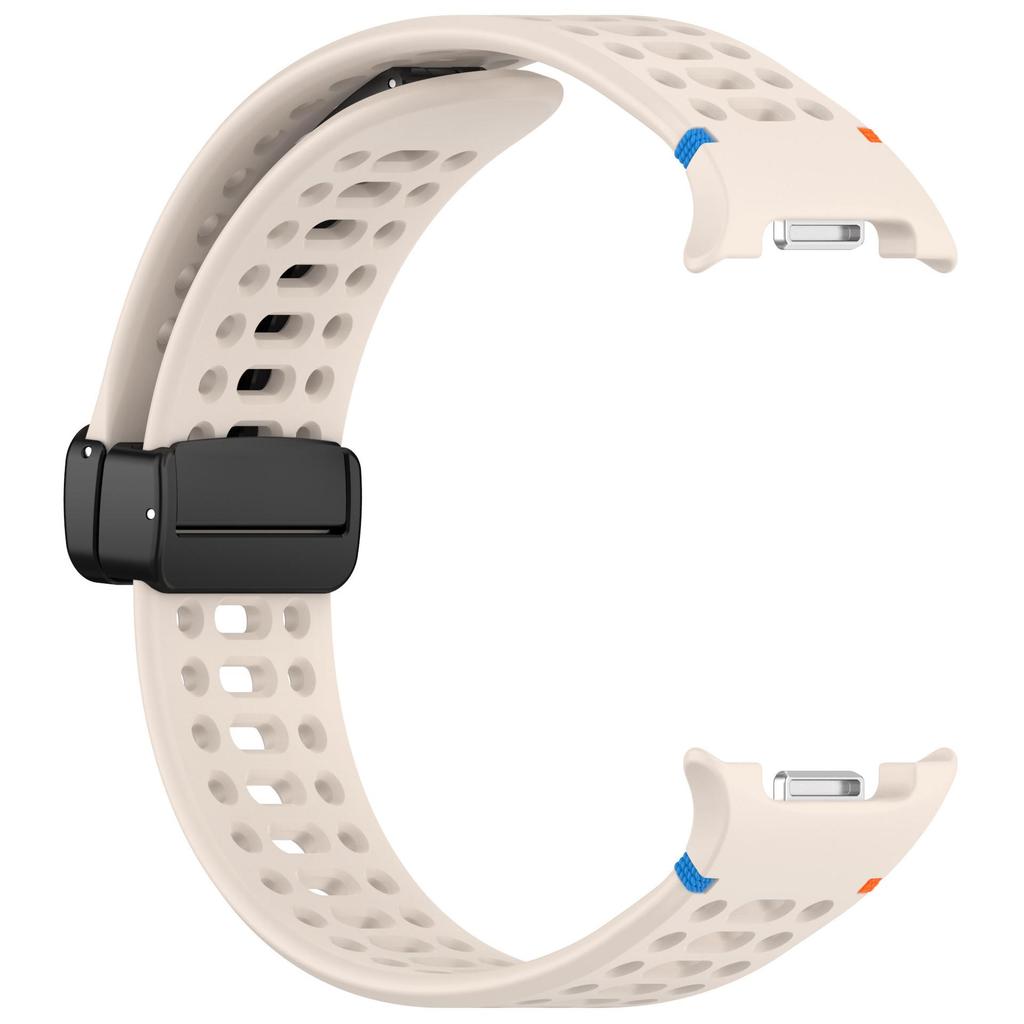Samsung Galaxy Watch8/8 Classic Silikonarmband (Perforierte Magnetschnalle)