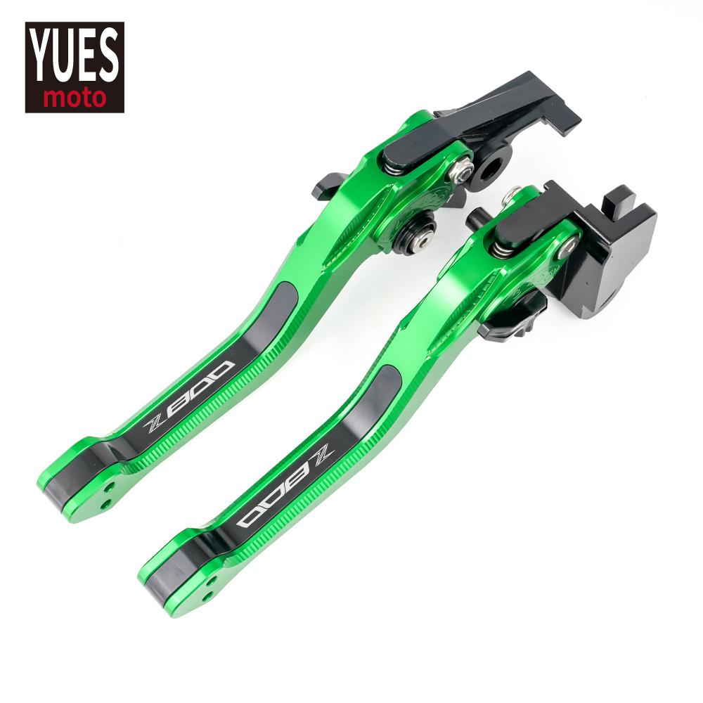 Motorcycle Accessories Short CNC Adjustable Brake Clutch Levers 3D Rhombus New Levers For Kawasaki Z800 E Version Z 800