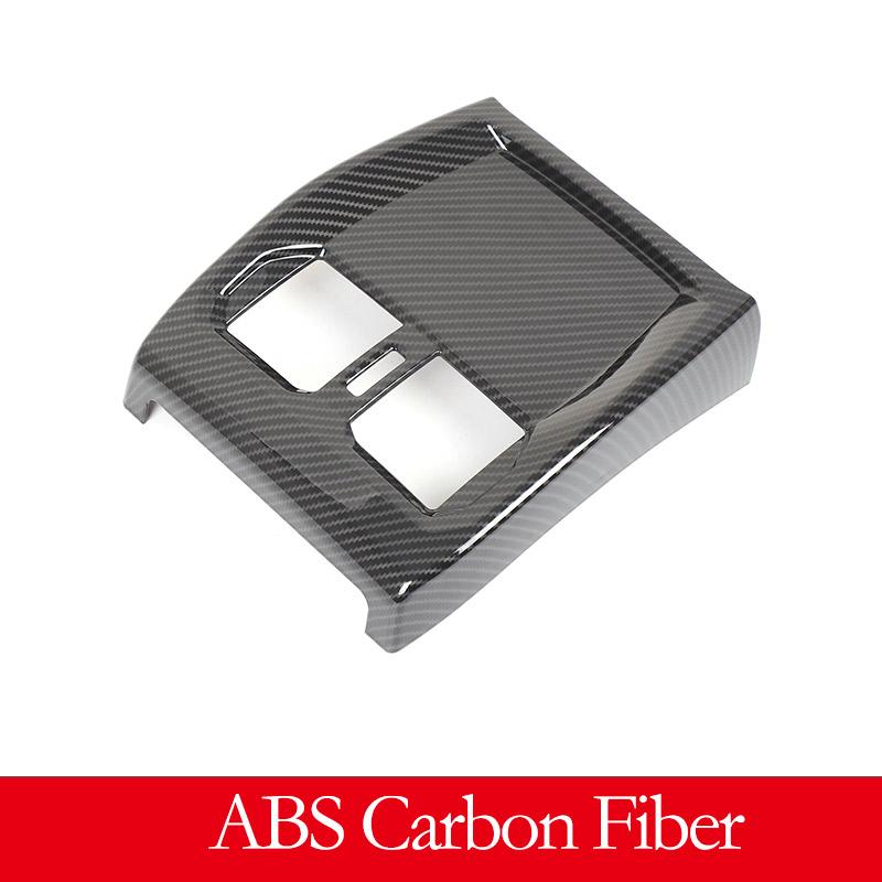 

ABS carbon fibre For BMW 4 Series 2026+ Car Armrest Box Rear Air Conditioning Air Outlet Frame Cover Trim Accessories
