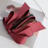 Korean Fashion Bow Banana Clip for Thick Hair - Vertical Ponytail Hairpin