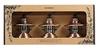 Barebones Living Mini Edison Lantern Copper, Set of 3 (LIV-278) [Parallel Import]