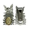 Angel Visor Clip Saint Christopher Medals For Car Angel St Christopher Visor Clip Accessories Bless Driving Religious Gift