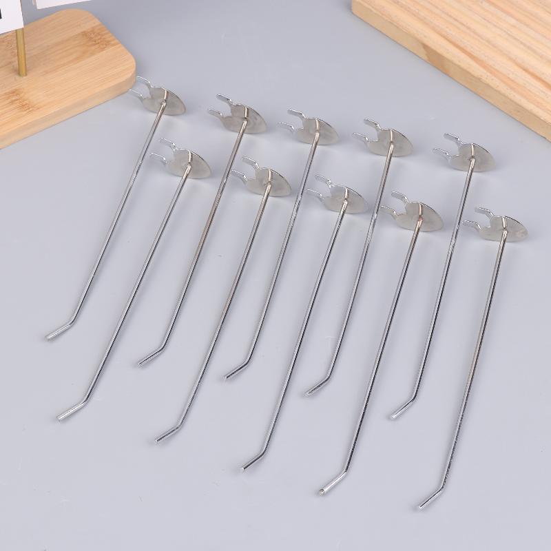10Pcs Heart Shaped Single Peg Pegboard Hooks Wall Hooks Hole Board Hanger Garage Pegboard Hook Wall Mount Storage Rack