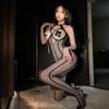 Open Bra Bodystocking Erotic Lingerie One Pieces Bodysuit Sexy Adult Female Women Porn Crotchless Underwear Catsuit Sleepwear