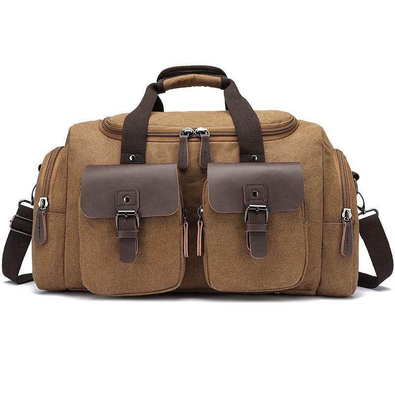 Waterproof Large Capacity Microfiber Canvas Crossbody Travel Bag