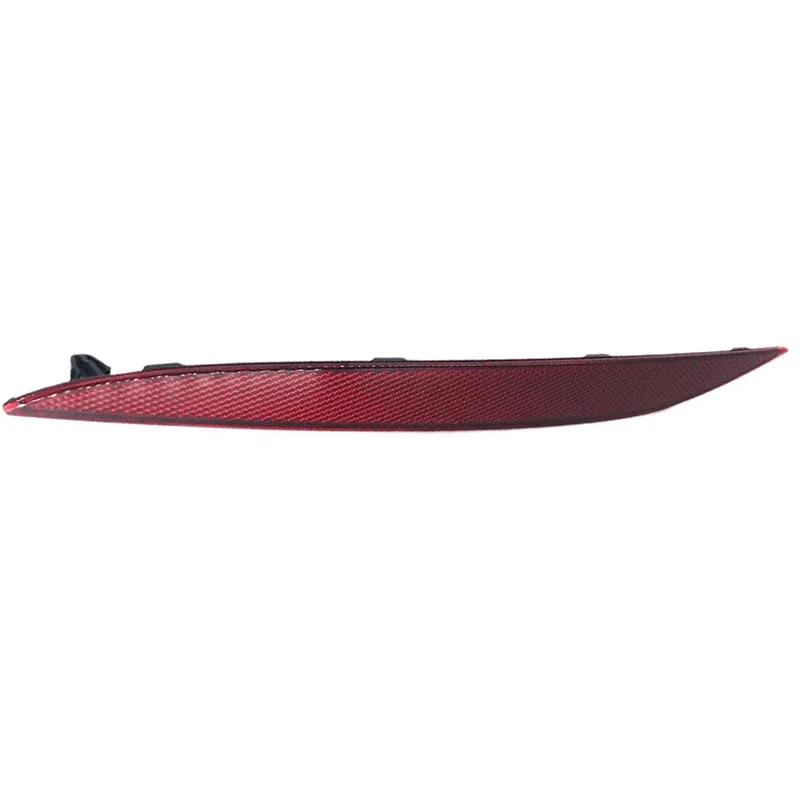Car Rear Bumper Reflector Rear Brake Lamp Light SHell Warning Tail Strip For Tesla Model X 2015- 1034342-00-C 1034343-00-C