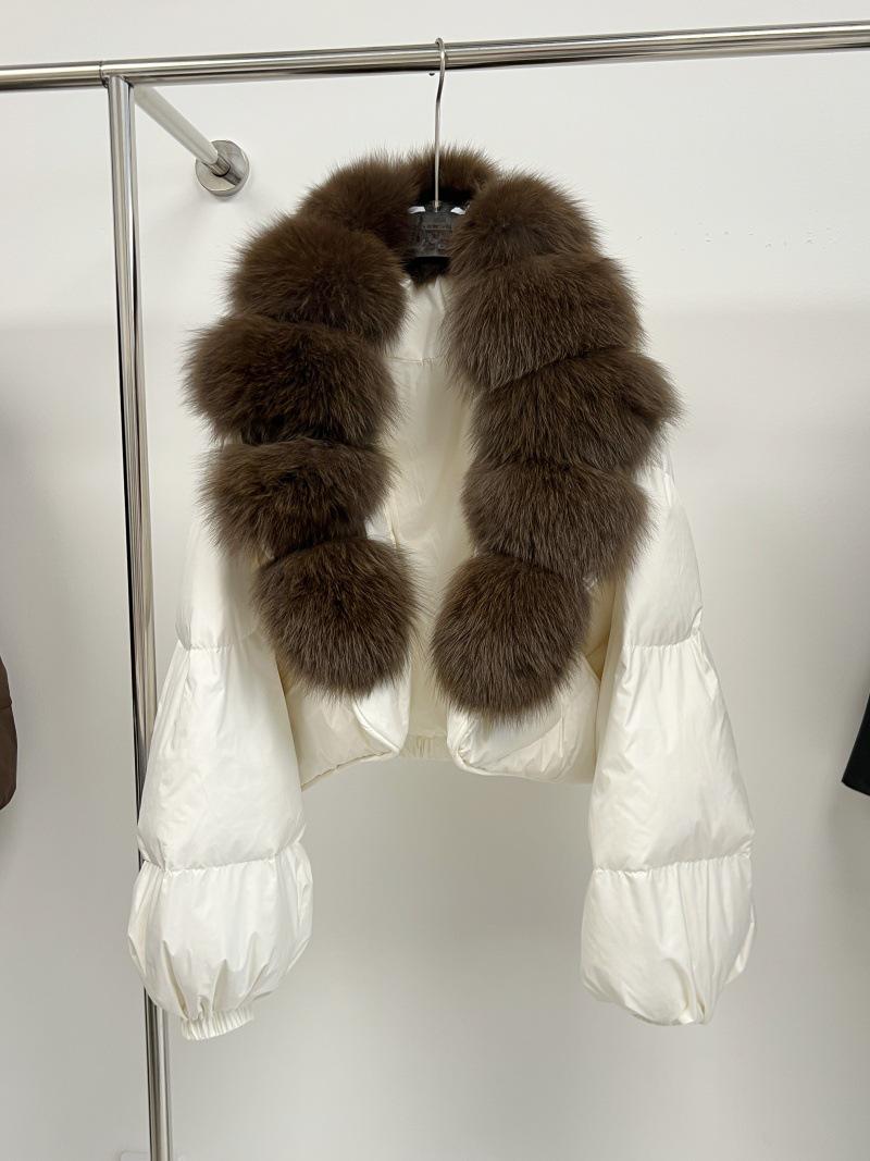 European High-End White Duck Down Jacket