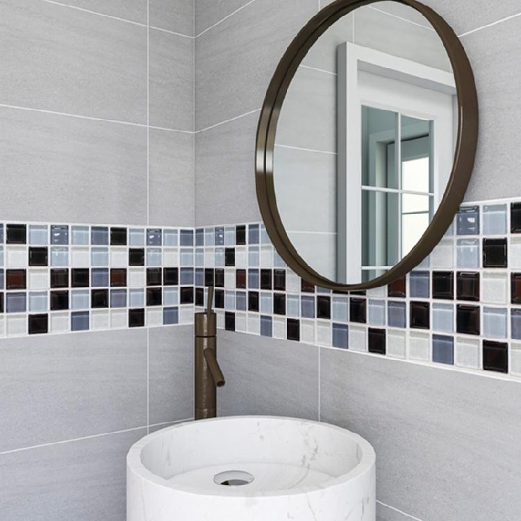 Bathroom Safety Floor Stickers 6PCS PVC Slip Proof Adhesive Wall Decals For Shower Floor Tiles Kitchen Sink Installation