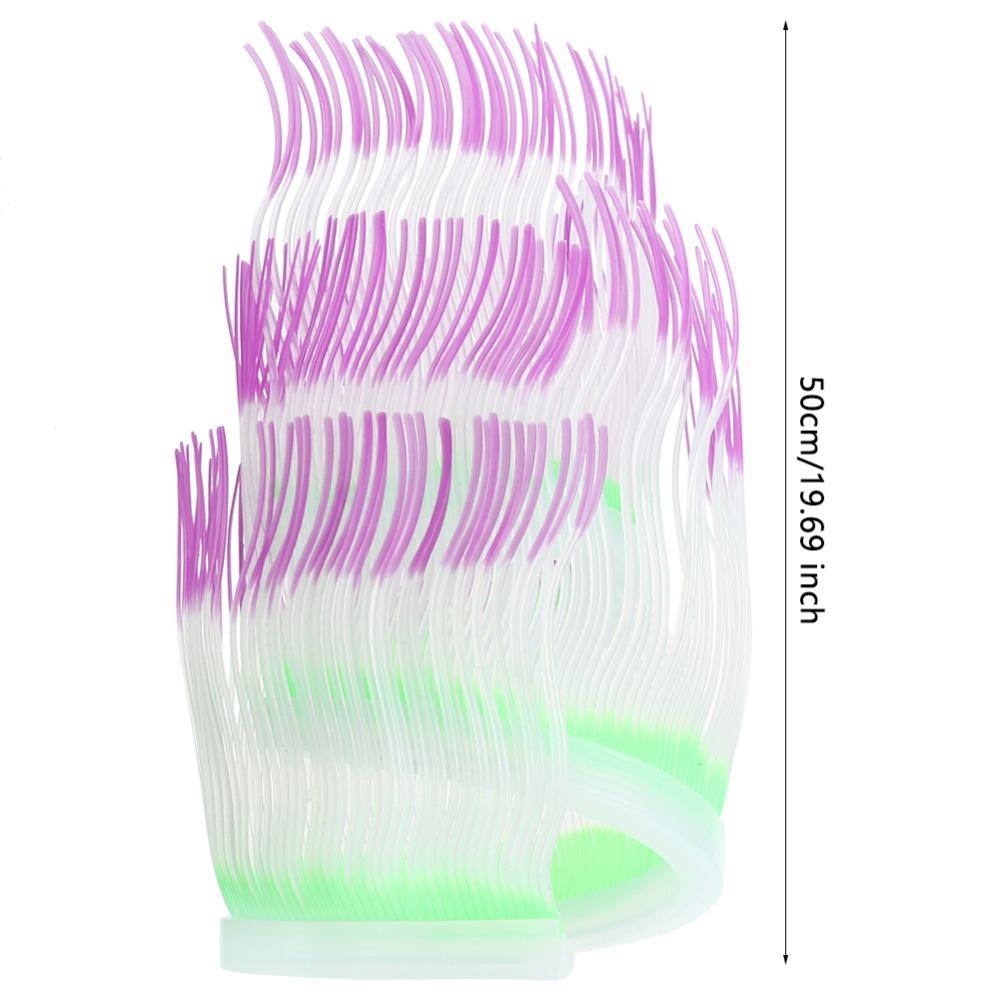 Colorful Artificial Coral Glowing Artificial Plant Decoration Accessory Aquarium Ornament  Aquarium