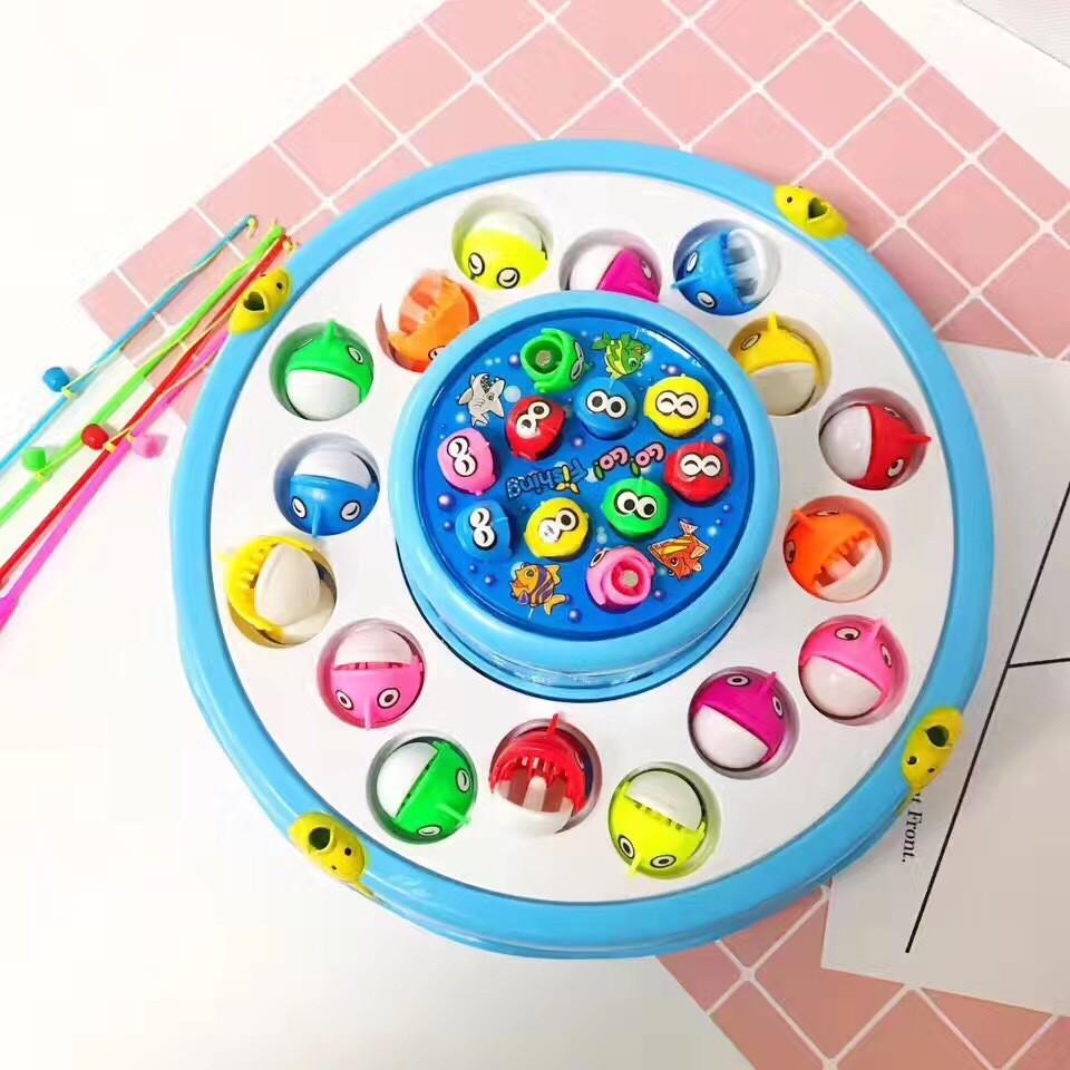 Magnetic Fishing Toy For Kids With Music And Battery Power Educational Toy For Early Learning