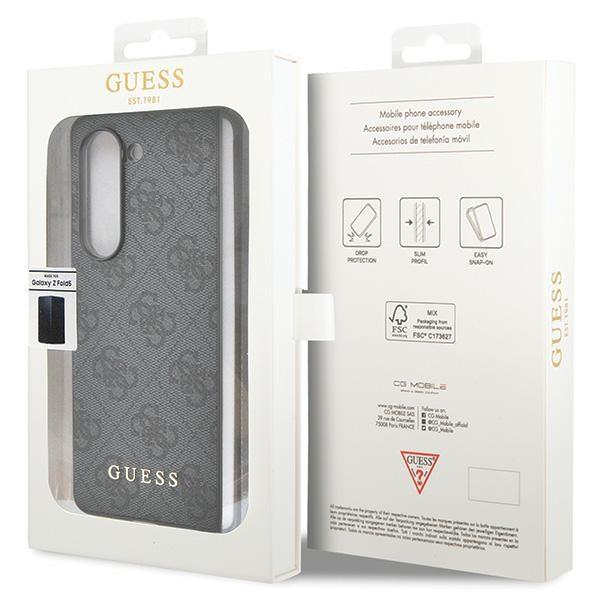 Guess Guhczfd5Gf4Ggr F946 Z Fold5 Szary/Grey Hardcase 4G Charms Collection