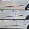 4PCS Universal Voll Schwarz Auto Körper/Seite Tür Anti-kollision Anti-scratch Dekoration Schutz Klebestreifen auto
