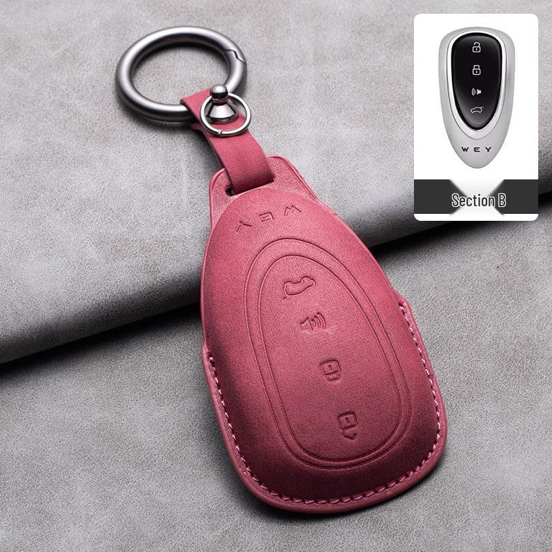 Wey Car Key Case for VV7, Mocha, VV5, Latte DHT, Macchiato, VV6, Great Wall WEY P8 Cross-border.