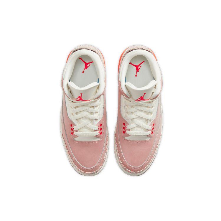 Air Jordan 3 Retro Rust Pink Dámské Tenisky Plátno Bílá Purpurová CK9246-600