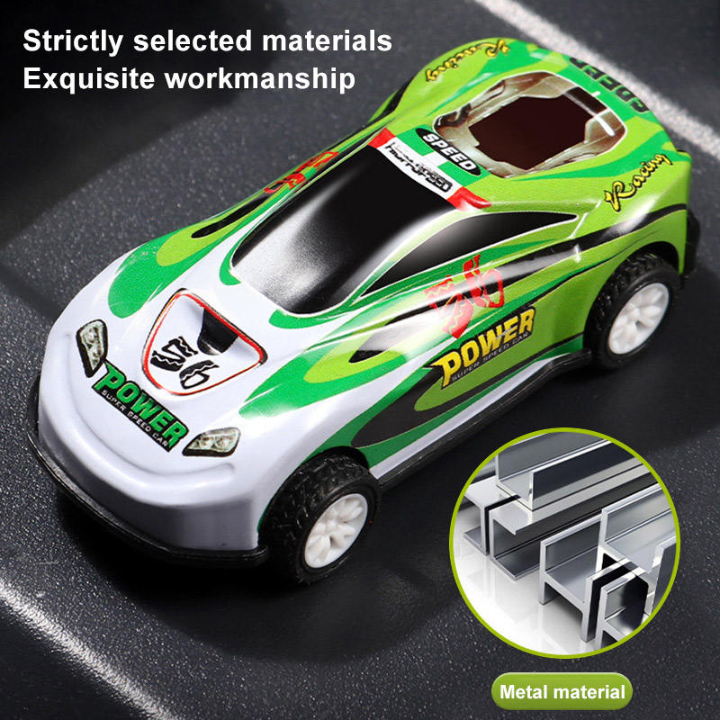 48 Stück! Legierung Mini-Auto Spielzeugset (einschließlich Dual-Track-Karte) Jungen und Mädchen Kindertag Geburtstagsgeschenke