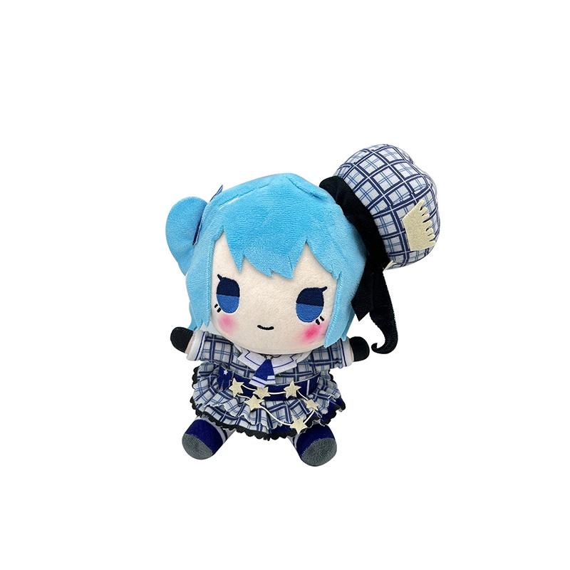 Плюшевая игрушка Hoshimachi Suisei из Hololive, мягкая и приятная на ощупь, для подростков Hat
