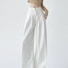 White Wide-Leg Jeans For Women New High-Waisted Pleated Loose-Fitting Slimming Hip-Covering Drapey Floor-Length Straight Pants