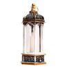 Wind Lantern Six Corners Beautiful Lighting Vintage Christmas LED Candle Lantern Courtyard Decoration