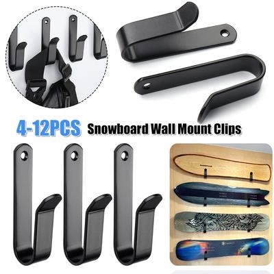 Horizontal Snowboard Wall Rack Snowboard Storage Display Rack Snowboard Wall Hanger Home and Garage SKi Board Storage