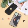 8 Pcs Stars Moon Cell Phone Ring Holder Metal Phone Finger Grip Hook Self-Adhesive Phones Grip Loop for Phones Case DIY Hanging Supplies