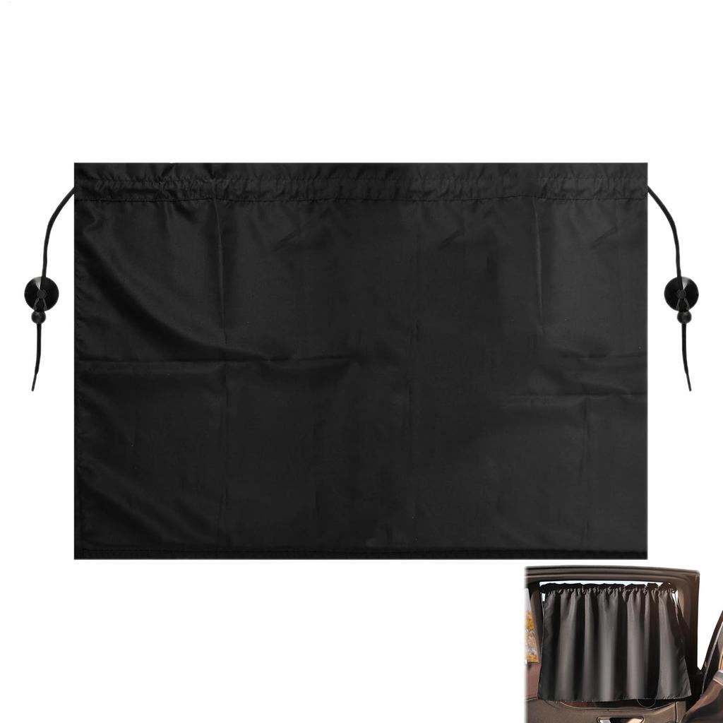 Car Curtains Suction Cup Blackout curtain Universal Sun Shade Cover Curtain Privacy Curtains UV Reflection Sunshade Protection