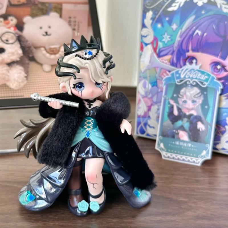 Vivistar New Dream Orchestra Overture Series Caixa Caja Cute Anime Figure Desktop Ornament Surprise Gifts For Kids Adults Children's Birthday Gift