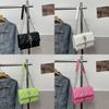Trendy Retro Chain Shoulder Bag For Women Stylish Crossbody Purse In Black And White