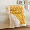 Version Silk Fleece Lamb Fleece Bedroom Living Room Study Thickened Silk Fleece LambFleece Doublesided Blanket